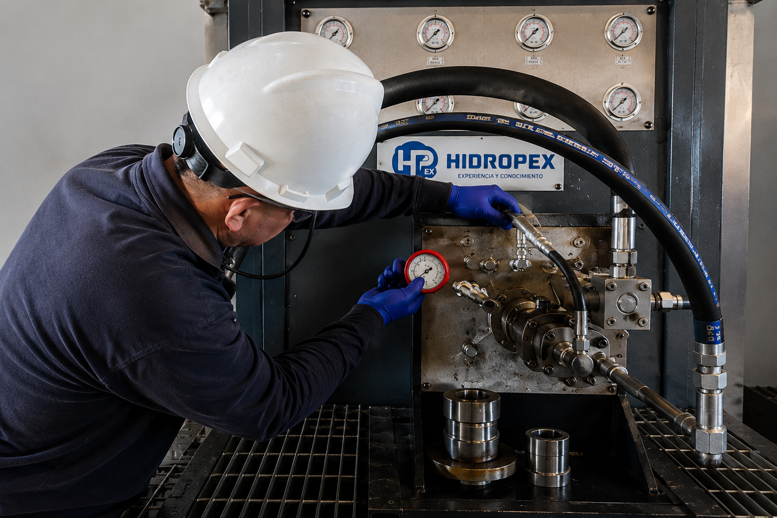 Banco de pruebas hidraulico Hidropex