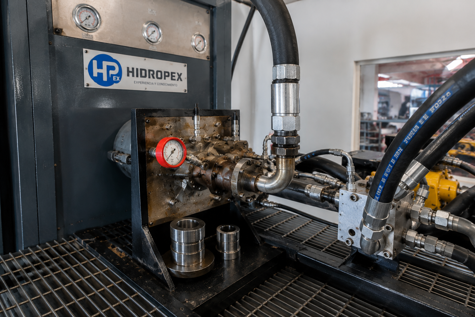 Banco de pruebas hidraulico Hidropex